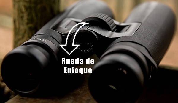 enfoque de binoculares