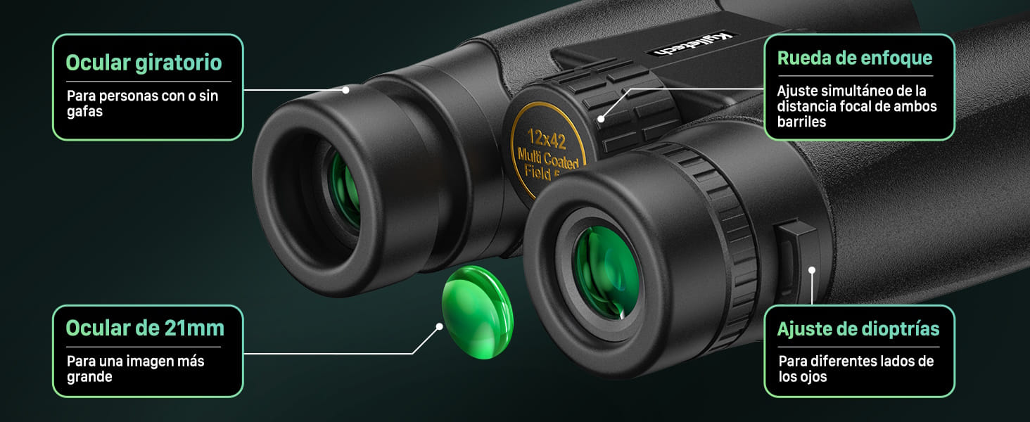 Kylietech 12x42 enfoque